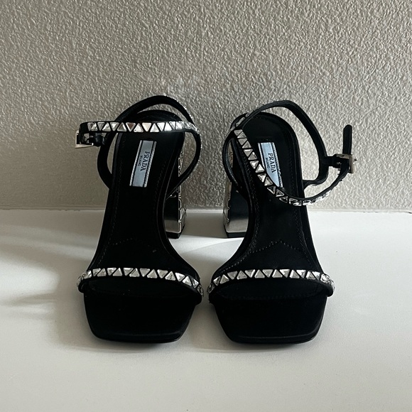 Prada suede block heels - Picture 1 of 9